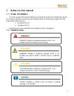 Предварительный просмотр 5 страницы Omnik New Energy Co., Ltd. Omniksol-10k-TL3 User Manual