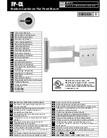 Omnimount FP-CL Instruction Manual предпросмотр