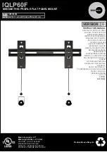 Omnimount IQLP60F Instruction Manual preview