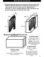 Preview for 6 page of Omnimount Lift 42 Instruction Manual