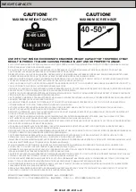 Preview for 7 page of Omnimount LIFT50 Instruction Manual