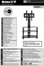 Omnimount Modena 37FP Instruction Manual preview