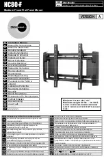 Preview for 1 page of Omnimount NC80-F Instruction Manual