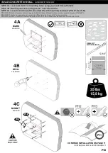 Предварительный просмотр 10 страницы Omnimount OBWF2 Instruction Manual