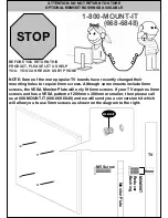 Предварительный просмотр 11 страницы Omnimount OL50FT Instruction Manual