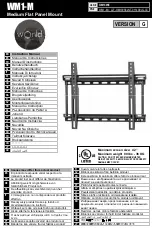 Preview for 1 page of Omnimount OM10056 Instruction Manual