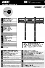 Предварительный просмотр 1 страницы Omnimount OM10322 Instruction Manual