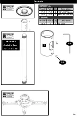 Preview for 2 page of Omnimount OM10351 Instruction Manual