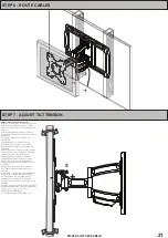 Предварительный просмотр 21 страницы Omnimount OM1100591 Instruction Manual