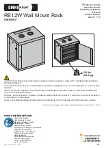 Предварительный просмотр 10 страницы Omnimount OM1100637 User Manual