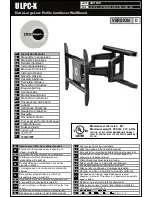 Omnimount ULPC-X Instruction Manual предпросмотр