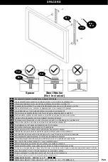 Предварительный просмотр 20 страницы Omnimount VFL OM10322 Instruction Manual