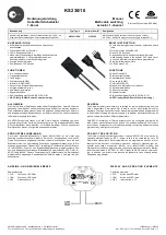 Предварительный просмотр 1 страницы Omnio KS230/10 Manual