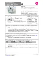 Предварительный просмотр 1 страницы Omnio RATIO UPJ230/01 Operating Instructions