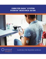 OmniPod DASH SYSTEM PODDER Resource Manual preview