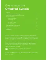 Preview for 2 page of OmniPod PDM CAT45E Caregiver Manual