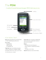 Preview for 5 page of OmniPod PDM CAT45E Caregiver Manual