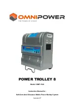 OmniPower POWER TROLLEY 8 Instruction Manual preview