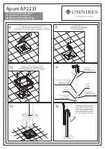 Preview for 3 page of Omnires Apure AP2233 Installation And Maintenance