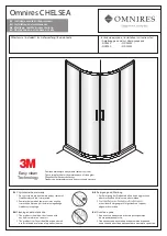 Предварительный просмотр 1 страницы Omnires CHELSEA NDF80W Installation And Maintenance Manual