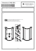 Предварительный просмотр 3 страницы Omnires CHELSEA NDF80W Installation And Maintenance Manual