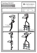 Preview for 2 page of Omnires Darling DA5011 Installation And Maintenance