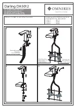 Preview for 2 page of Omnires Darling DA5012 Installation And Maintenance