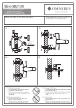 Предварительный просмотр 2 страницы Omnires Ebro EB2130 Installation And Maintenance