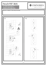 Preview for 3 page of Omnires Fresch FR7138/6 Installation And Maintenance