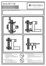 Предварительный просмотр 2 страницы Omnires Fresh FR 7130 Installation And Maintenance