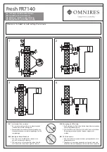 Preview for 2 page of Omnires Fresh FR7140 Installation And Maintenance