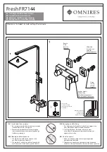 Omnires Fresh FR7144 Installation And Maintenance preview