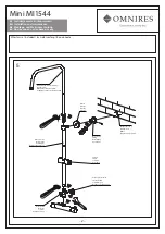 Preview for 2 page of Omnires Mini MI1544 Installation And Maintenance