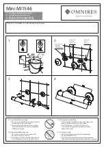 Предварительный просмотр 1 страницы Omnires Mini MI1546 Installation And Maintenance