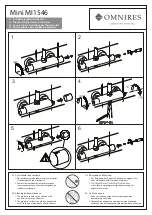 Предварительный просмотр 2 страницы Omnires Mini MI1546 Installation And Maintenance