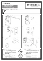 Предварительный просмотр 4 страницы Omnires Y1235 GC Installation And Maintenance