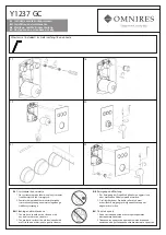 Предварительный просмотр 4 страницы Omnires Y1237 GC Installation And Maintenance