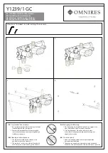 Предварительный просмотр 1 страницы Omnires Y1239/1 GC Installation And Maintenance