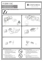 Предварительный просмотр 3 страницы Omnires Y1239/1 GC Installation And Maintenance