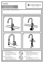 Предварительный просмотр 2 страницы Omnires Y1255 Installation And Maintenance
