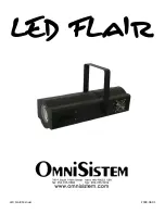 Preview for 1 page of OmniSistem LED FLAIR User Manual