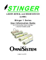 OmniSistem Stinger 1 Series User'S Information Manual preview