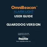 OmniSite OmniBeacon GuardDog User Manual preview