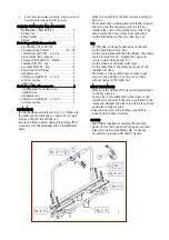 Предварительный просмотр 3 страницы OMNISTOR OMNI-BIKE plus CARAVAN COMFORT Instructions For Use