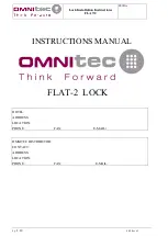 Omnitec FLAT-2 Instruction Manual preview