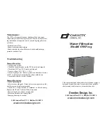 Omnitec OWF115 Operating Instructions preview