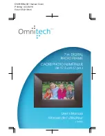 Preview for 1 page of Omnitech 16838 User Manual