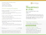 Omnitracs TRAILERTRACS ID Quick Installation Manual предпросмотр