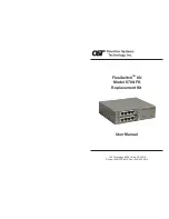 Omnitron Systems Technology FlexSwitchTM 8U 6700-FK User Manual предпросмотр