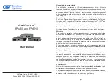 Omnitron Systems OmniConverter FPoE+/S User Manual preview